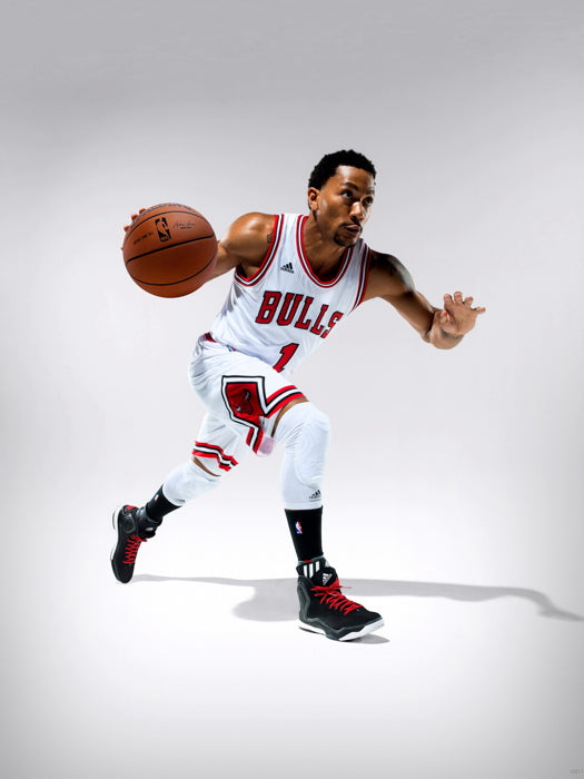 Derrick Rose Basketball Sport Wall Art Print Poster