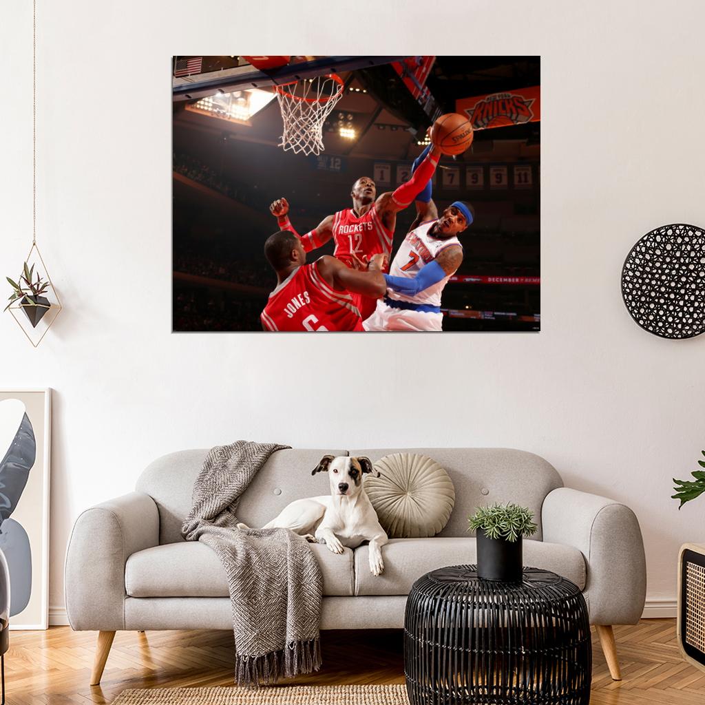 Dwight Howard Block Basketball Wall Art Print Poster