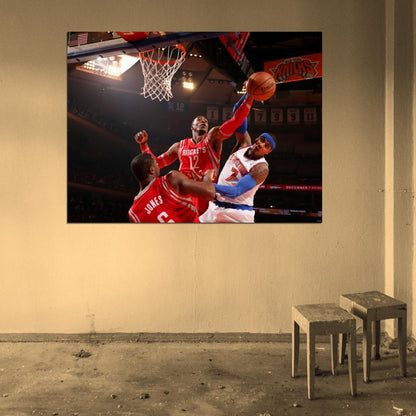 Dwight Howard Block Basketball Wall Art Print Poster