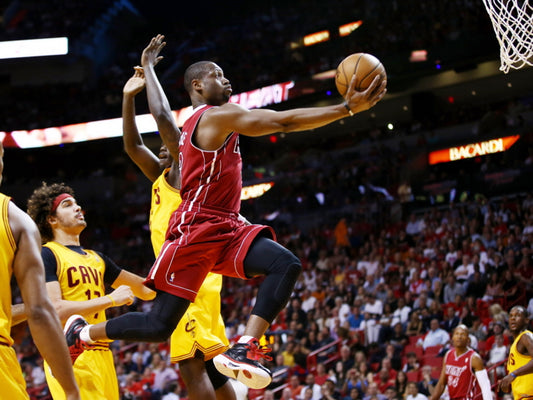 Dwyane Wade Layup Basketball Sport Wall Art Print Poster