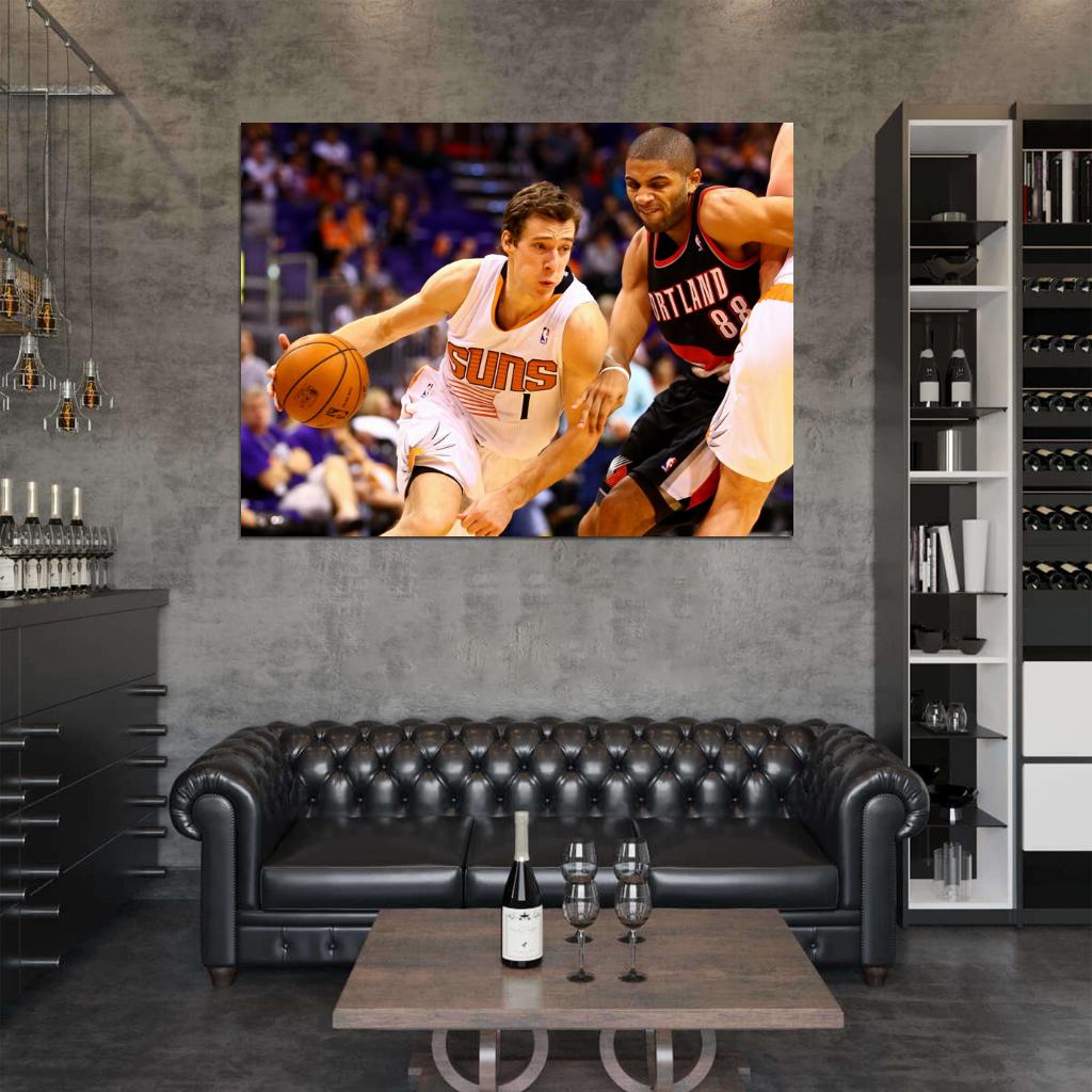 Goran Dragic Basketball Sport Wall Art Print Poster