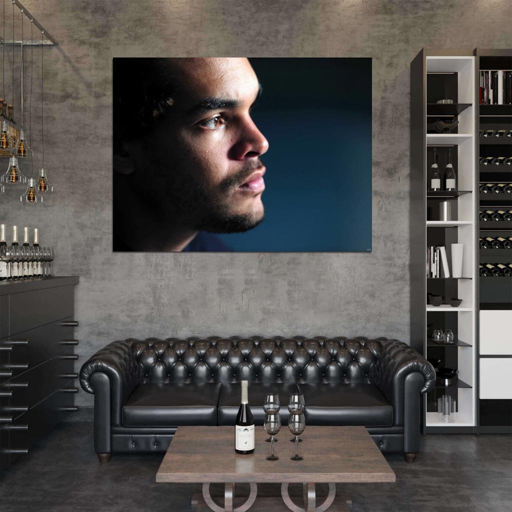 Joakim Noah Portrait Basketball Wall Art Print Poster