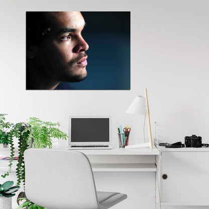 Joakim Noah Portrait Basketball Wall Art Print Poster