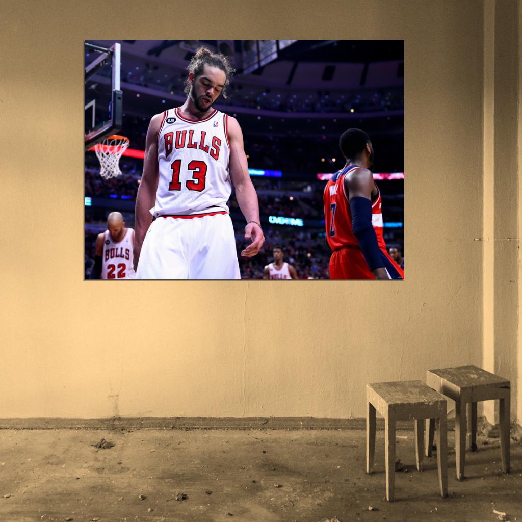 Joakim Noah Basketball Sport Wall Art Print Poster