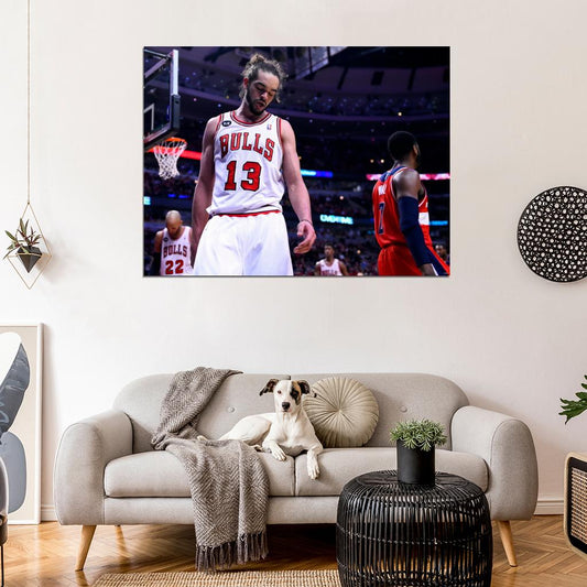 Joakim Noah Basketball Sport Wall Art Print Poster