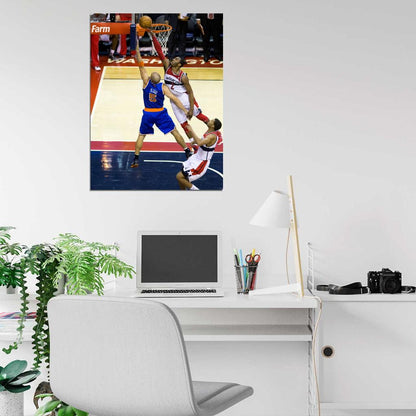 John Wall Washington Wizards Block Basketball Wall Art Print Poster