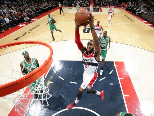 John Wall Washington Wizards Dunk Basketball Wall Art Print Poster