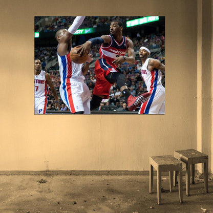 John Wall Wizards No Look Pass Basketball Wall Art Print Poster