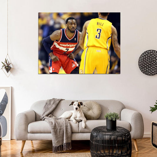 John Wall Washington Wizards Basketball Sport Wall Art Print Poster