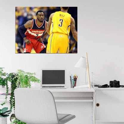 John Wall Washington Wizards Basketball Sport Wall Art Print Poster