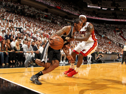 Kawhi Leonard vs LeBron James Basketball Sport Wall Art Print Poster