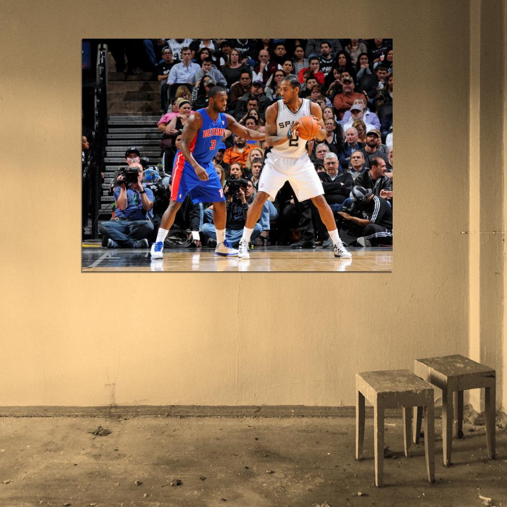 Kawhi Leonard Basketball Wall Art Print Poster