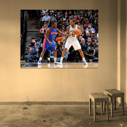 Kawhi Leonard Basketball Wall Art Print Poster