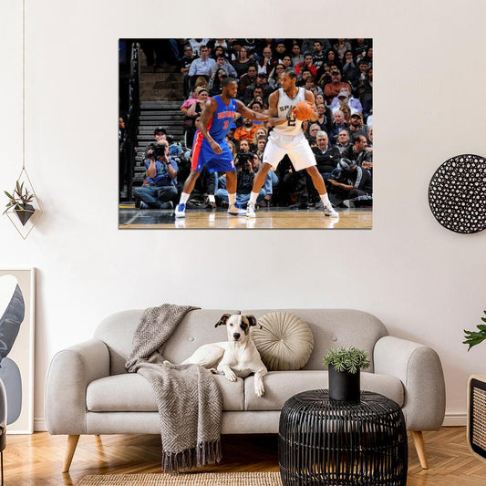 Kawhi Leonard Basketball Wall Art Print Poster