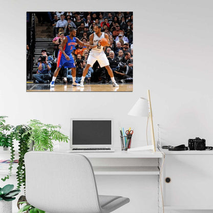 Kawhi Leonard Basketball Wall Art Print Poster