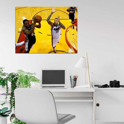 Kawhi Leonard Chris Andersen Basketball Sport Wall Art Print Poster