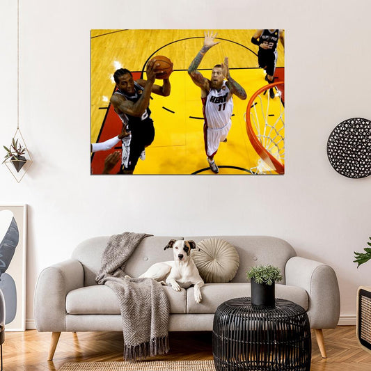 Kawhi Leonard Chris Andersen Basketball Sport Wall Art Print Poster