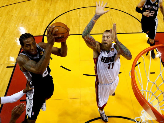 Kawhi Leonard Chris Andersen Basketball Sport Wall Art Print Poster