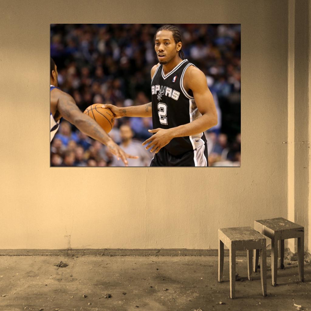 Kawhi Leonard Basketball Wall Art Print Poster