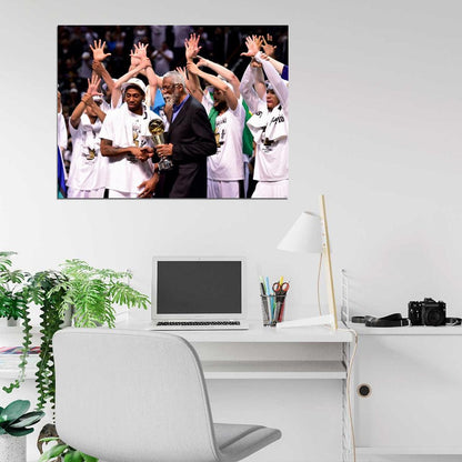 Kawhi Leonard MVP Finals Basketball Sport Wall Art Print Poster