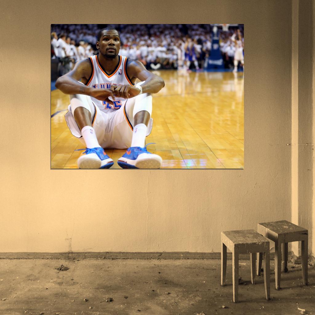 Kevin Durant Basketball Wall Art Print Poster