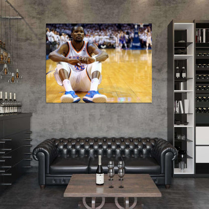 Kevin Durant Basketball Wall Art Print Poster