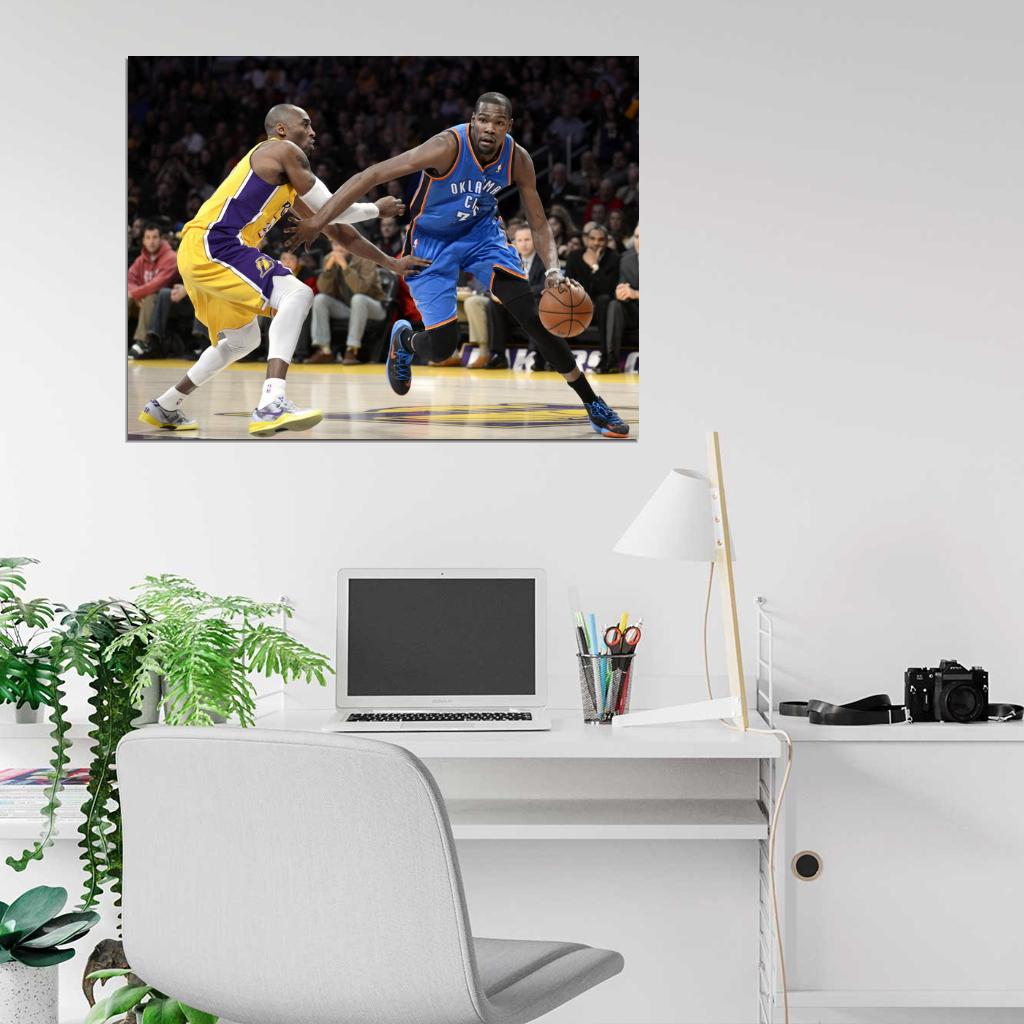 Kevin Durant Basketball Wall Art Print Poster