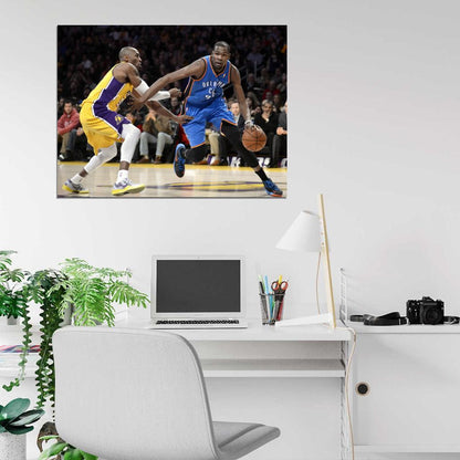Kevin Durant Basketball Wall Art Print Poster