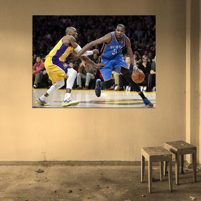 Kevin Durant Basketball Wall Art Print Poster