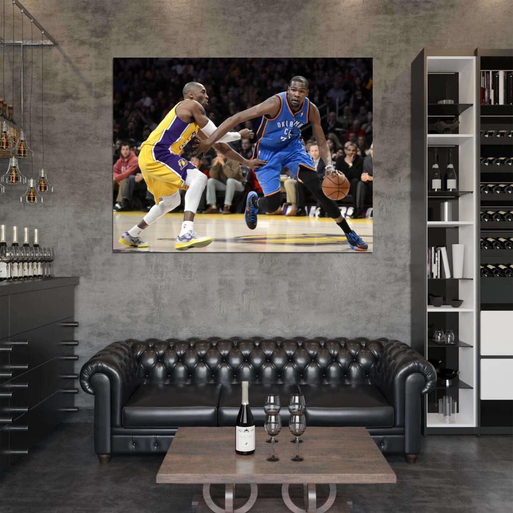 Kevin Durant Basketball Wall Art Print Poster