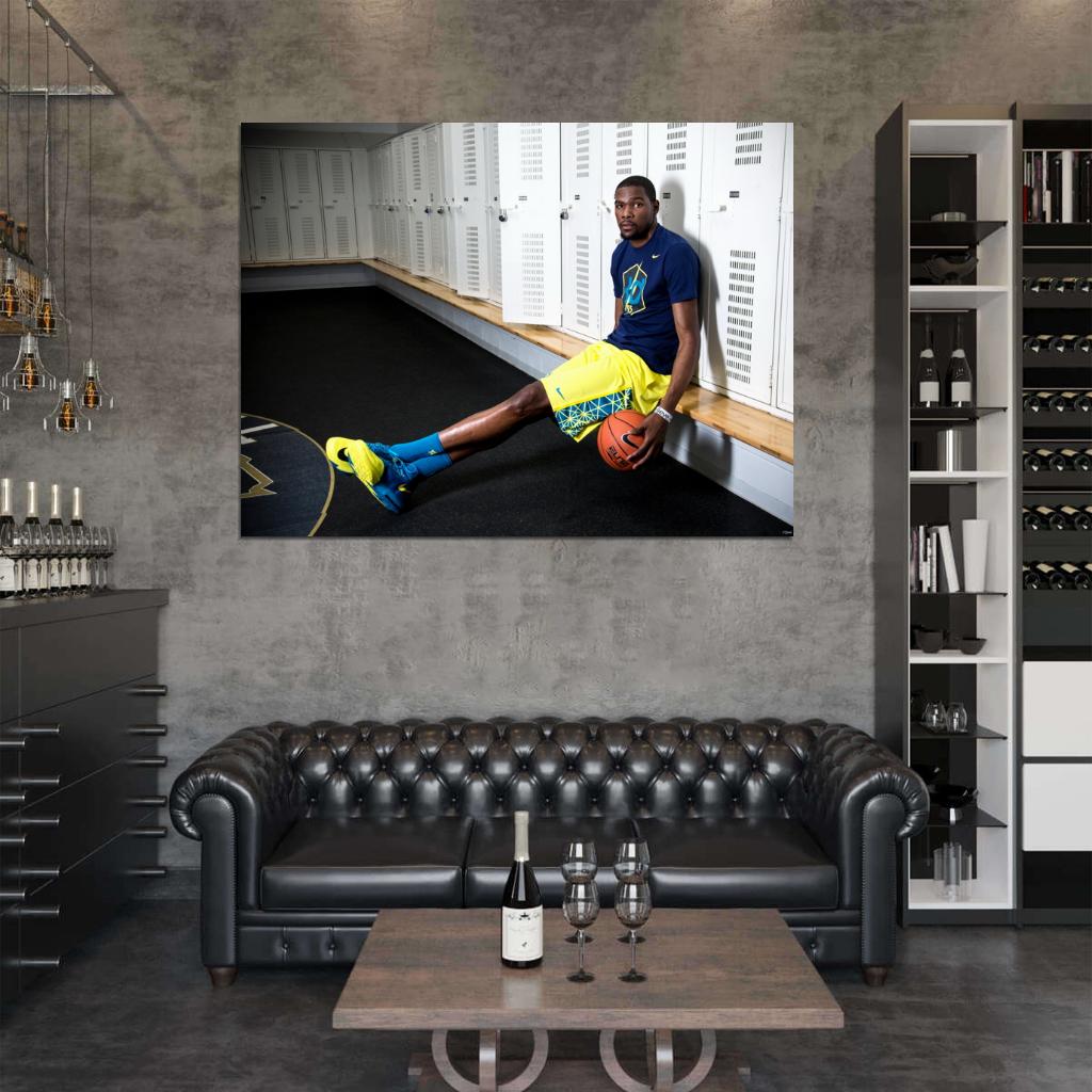 Kevin Durant Basketball Wall Art Print Poster