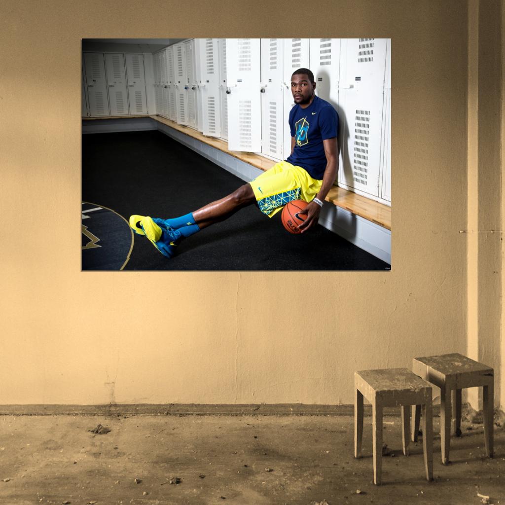 Kevin Durant Basketball Wall Art Print Poster