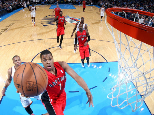 Kyle Lowry Layup Basketball Wall Art Print Poster