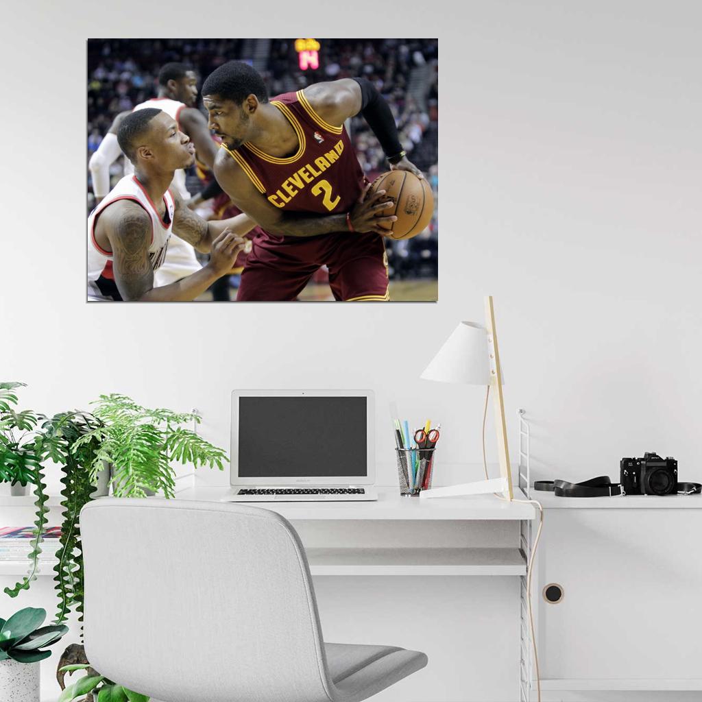 Kyrie Irving Basketball Wall Art Print Poster