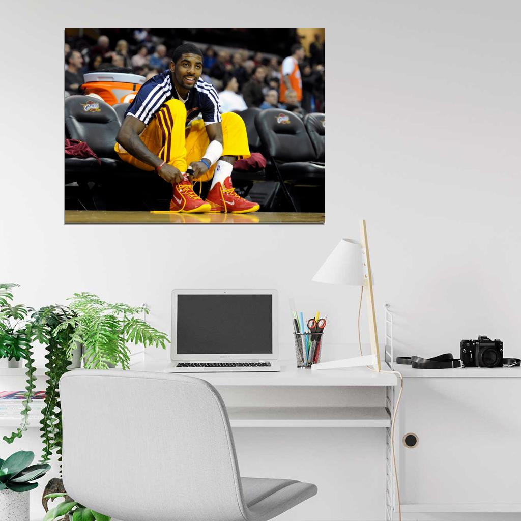 Kyrie Irving Basketball Wall Art Print Poster