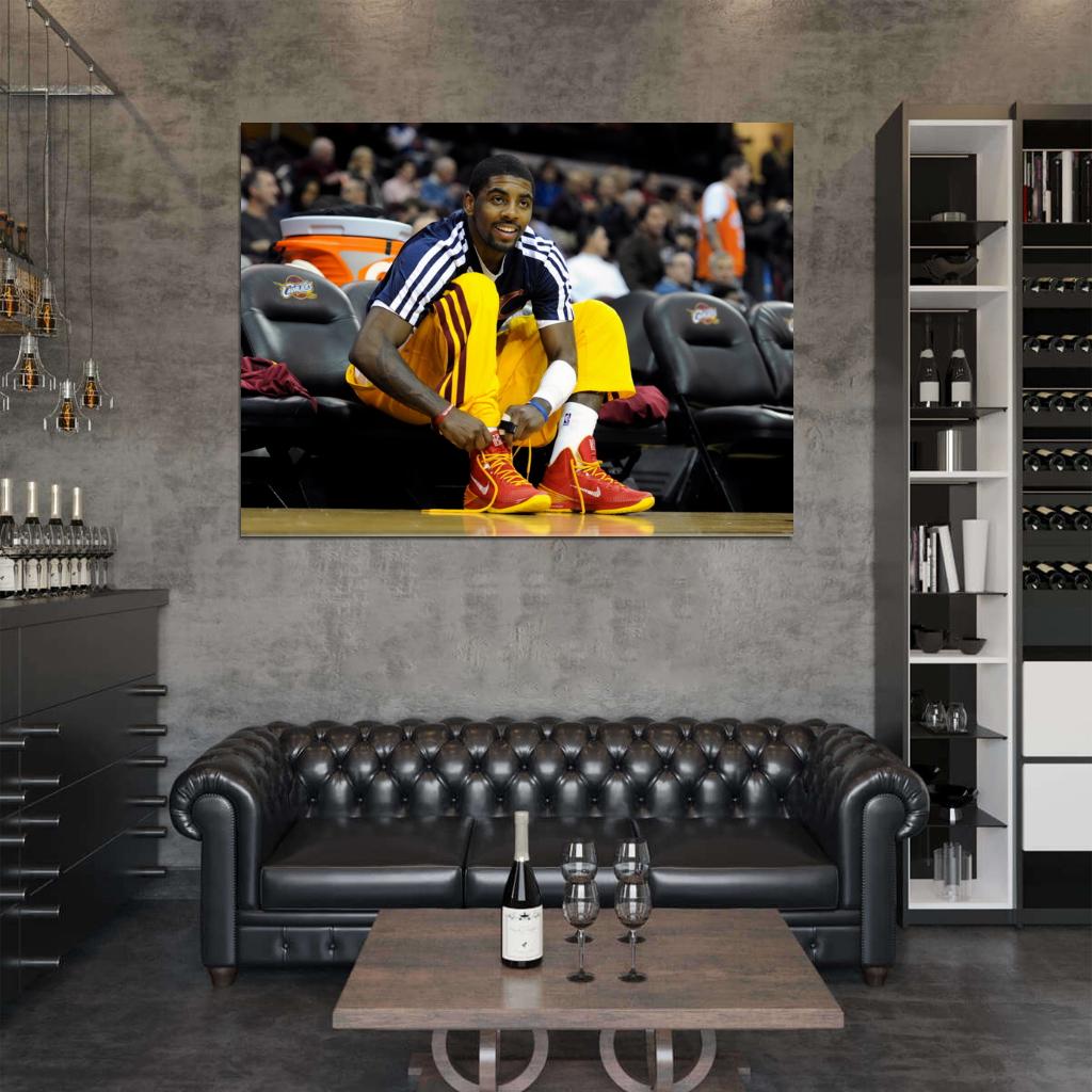 Kyrie Irving Basketball Wall Art Print Poster