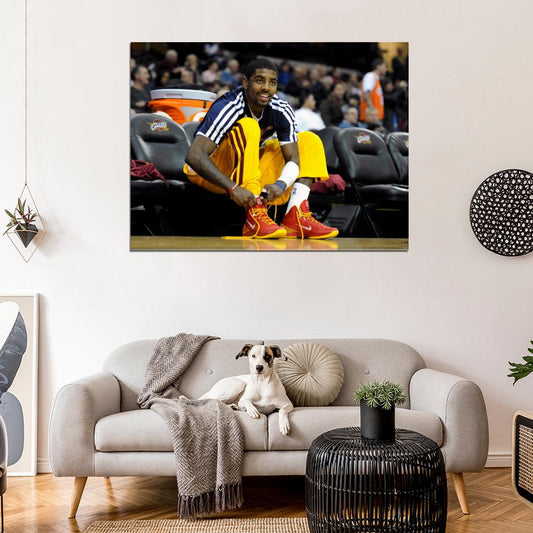 Kyrie Irving Basketball Wall Art Print Poster