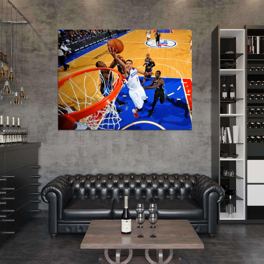 Michael Carter Philadelphia Basketball Wall Art Print Poster