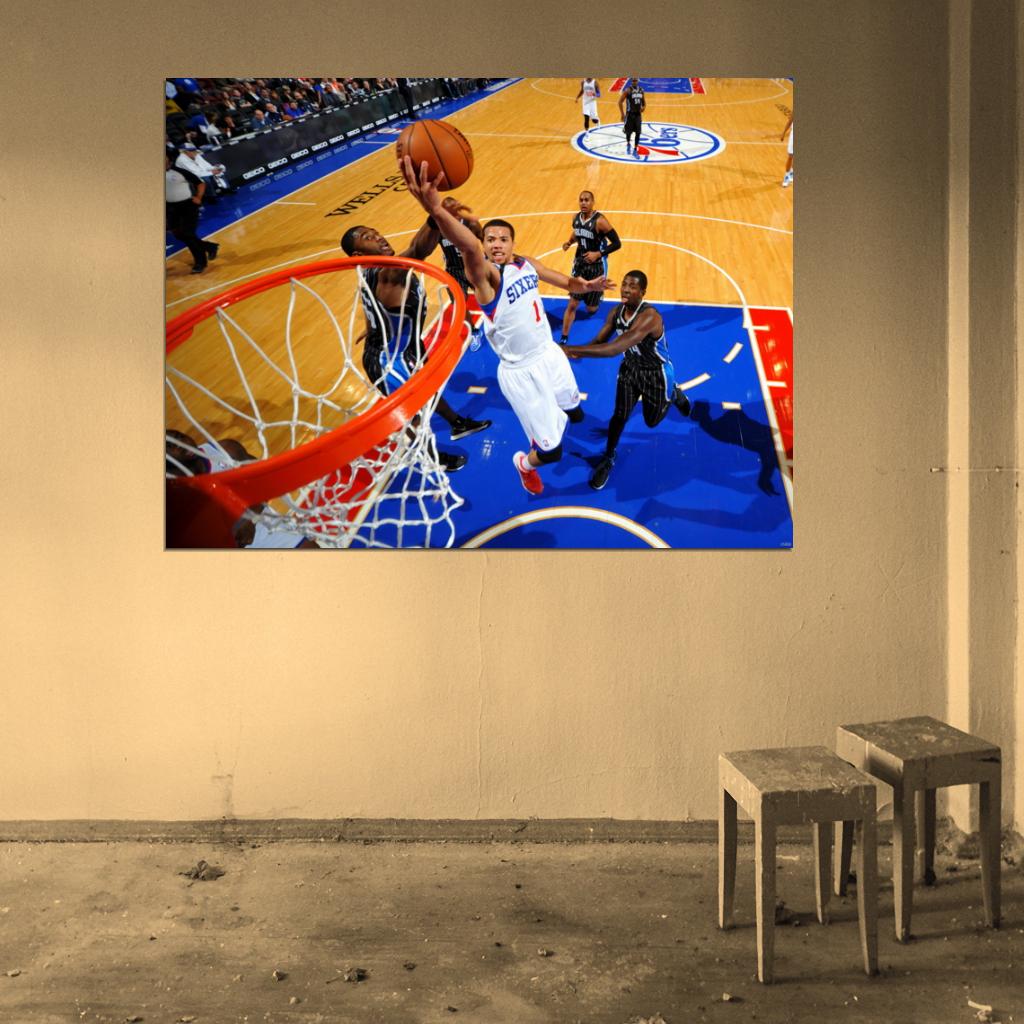 Michael Carter Philadelphia Basketball Wall Art Print Poster