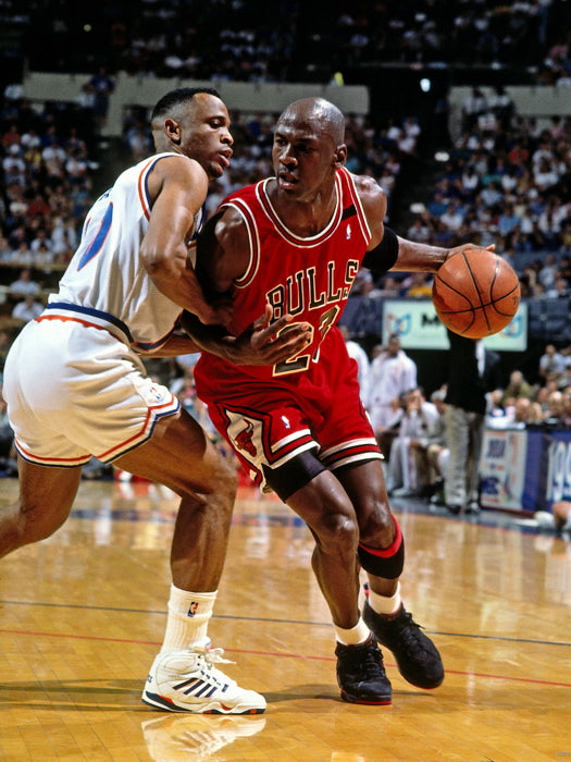 Michael Jordan Retro Basketball Wall Art Print Poster