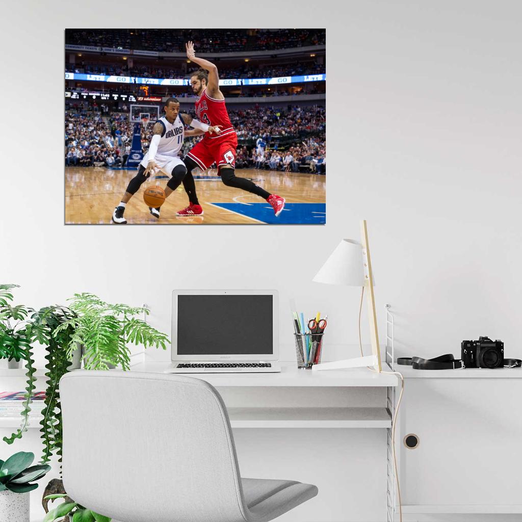 Monta Ellis Dallas Basketball Sport Wall Art Print Poster