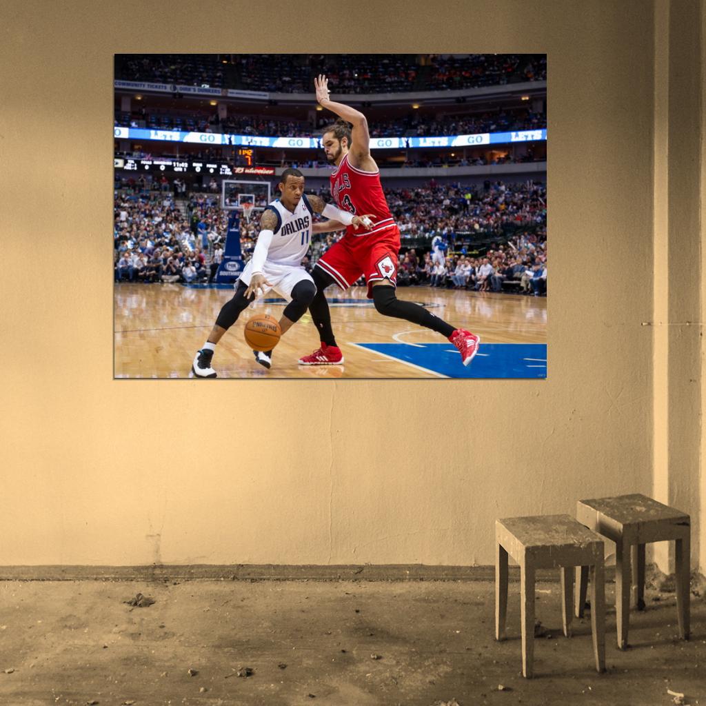 Monta Ellis Dallas Basketball Sport Wall Art Print Poster
