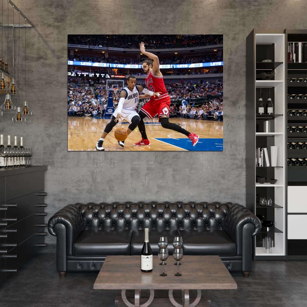 Monta Ellis Dallas Basketball Sport Wall Art Print Poster