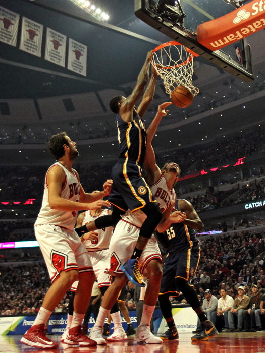Paul George Indiana Dunk Basketball Sport Wall Art Print Poster