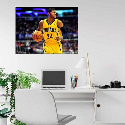 Paul George Basketball Sport Wall Art Print Poster