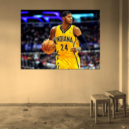 Paul George Basketball Sport Wall Art Print Poster