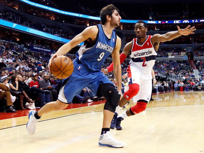 Ricky Rubio vs John Wall Basketball Sport Wall Art Print Poster