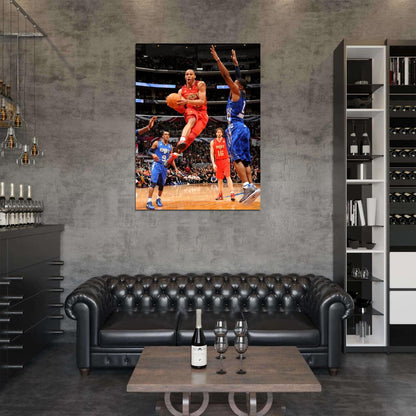 Russell Westbrook All Star Game Basketball Wall Art Print Poster