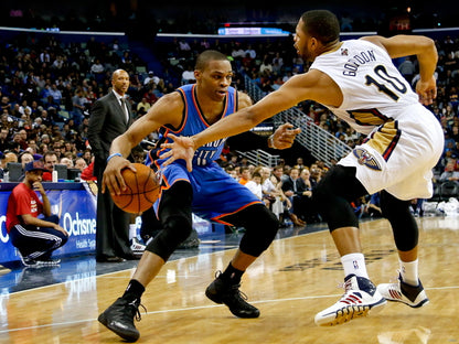 Russell Westbrook Oklahoma City Basketball Wall Art Print Poster