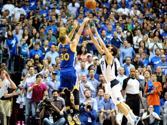 Stephen Curry Shot Golden State Basketball Wall Art Print Poster